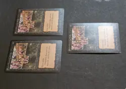 Stone - Throwing - Devils X3 Arabian Nights [Exc/NM] Vintage Magic Gathering MTG - Image 2