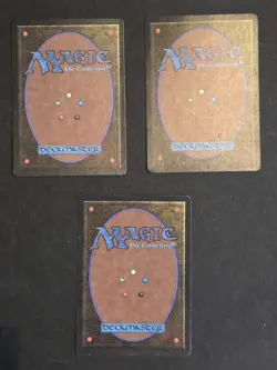 Stone - Throwing - Devils X3 Arabian Nights [Exc/NM] Vintage Magic Gathering MTG - Image 3