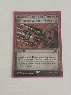 MTG Outlaws of Thunder Junction Crackle With Power MYTHIC Regular 0022 NM - Image 1