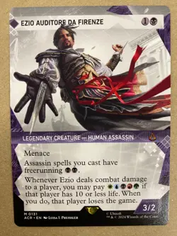MTG 1x SHOWCASE Ezio Auditore Da Firenze 131 Universes Beyond: Assassin's x1 NM - Image 1