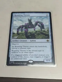 MTG Magic the Gathering Roaming Throne (258/491) The Lost Caverns of Ixalan NM - Image 1