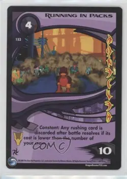 2005 Dragon Trading Card Game Running in Packs #153 0l1 - Image 1