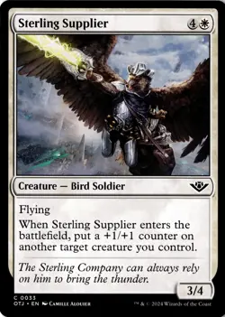 Sterling Supplier Non-Foil Outlaws of Thunder Junction 33 NM MTG - Image 1