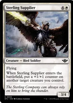 Sterling Supplier Non-Foil Outlaws of Thunder Junction 33 NM MTG - Image 1