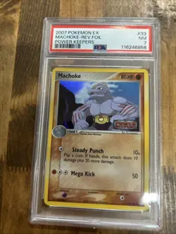 Graded PSA 7 2007 Pokemon EX Machine Rev. Foil Power Keepers #33 - Image 1