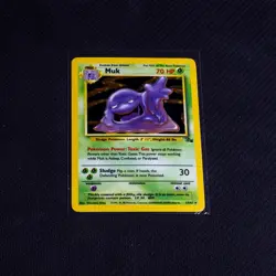 Vintage Pokemon TCG Fossil - Muk Rare Holo - Very Good Condition - Image 1
