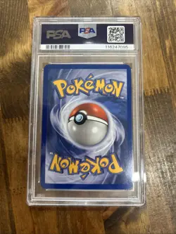 Graded PSA 7 2007 Pokemon D&P Bayleef Rev. Foil Mysterious Treasures #41 - Image 2