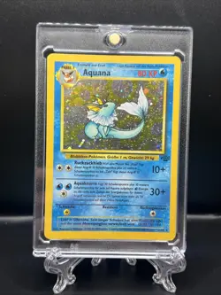 Pokemon TCG Karte - Aquana 12/64 Holo Rare - Dschungel Jungle Deutsch - Image 1