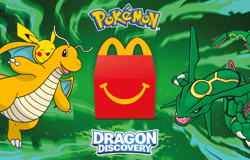 Mcdonald's 2025 Pokemon Set - Dragon Discovery Holo & Non - Pick your singles - Image 1