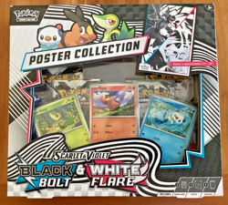 Pokemon Black Bolt and White Flare Poster Collection - Image 1