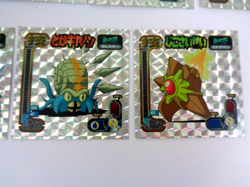 Vintage Pokemon 1998 Sticker Bundle Holo Gold Amada Attack Ditto Kakuna Goldeen - Image 5