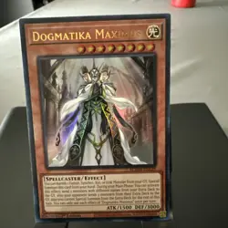 Yugioh Dogmatika Maximus BLMM-EN129 Ultra Rare 1st Ed Near Mint - Image 1