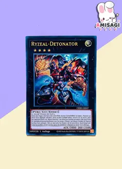 Yu-Gi-Oh! - Card Ryzeal-Detonator CRBR-DE007 Trading Card Game TCG - Image 1