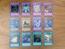 Lot of 12 YuGiOh Cards Trap Spell & Effect - Pokemon and Dungeons & Dragons Fans - Image 1