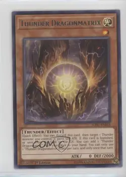 Thunder Dragonmatrix 1st Ed. YuGiOh Soul Fusion #SOFU-EN018 00jz - Image 1