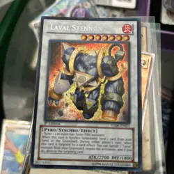 Laval Stennon Hidden Arsenal 6: Omega Xyz Secret Rare Yugioh Lightly played - Image 1