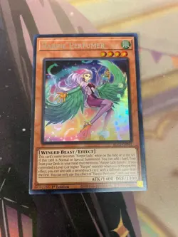 YUGIOH - HARPIE PERFUMER - BLC1 - SILVER - NM - 1ST ED - Image 1