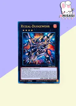 Yu-Gi-Oh! - Card Ryzeal-Duogewehr CRBR-DE006 Trading Card Game German TCG - Image 1