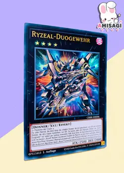 Yu-Gi-Oh! - Card Ryzeal-Duogewehr CRBR-DE006 Trading Card Game German TCG - Image 2