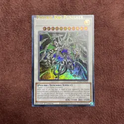 Yugioh Psychic End Punisher Ultra Rare RA02 *MISPRINT* - Image 1