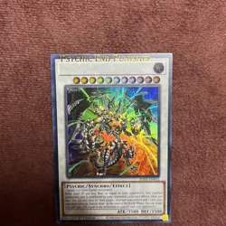 Yugioh Psychic End Punisher Ultra Rare RA02 *MISPRINT* - Image 4