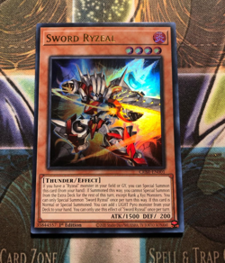 *** SWORD RYZEAL *** 1ST EDITION ULTRA RARE CRBR-EN001 YUGIOH! - Image 1