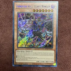 Vanquish Soul Heavy Borger Prismatic Secret Rare - Yugioh MP24-EN140 *MISPRINT* - Image 1