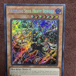 Vanquish Soul Heavy Borger Prismatic Secret Rare - Yugioh MP24-EN140 *MISPRINT* - Image 4