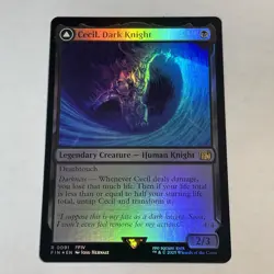 Cecil, Dark Knight Foil - FIN 0091 NM - MTG Magic - Image 1