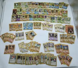 1999-2000’s POKEMON CARD LOT- 144 CARDS TOTAL (1) HOLO - Image 1