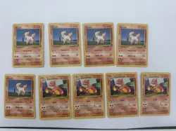 1999-2000’s POKEMON CARD LOT- 144 CARDS TOTAL (1) HOLO - Image 4