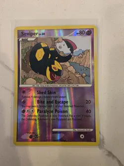 Seviper 61/127 Platinum Reverse Holo Pokemon Card TCG English - NM! - Image 1