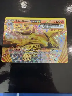 Talonflame Break 21/114 XY Steam Siege Ultra Rare Holo Pokemon Card MINT - Image 1