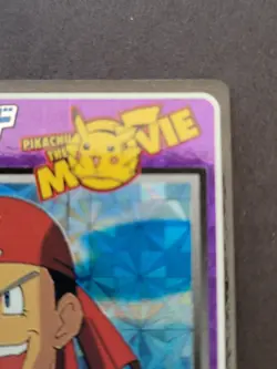Pokemon Meiji Japanese Reymond No.6 Pirate Trainer Pikachu The Movie Promo Prism - Image 3
