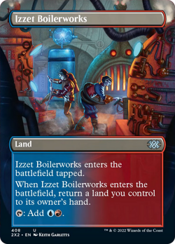 Izzet Boilerworks (Borderless) FOIL Double Masters 2022 PLD CARD ABUGames - Image 1