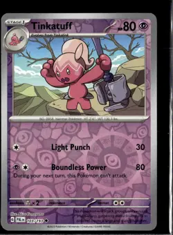 Pokemon Tinkatink 102/193 Paldea Evolved Non Holo Common 4 Card Lot LP - Image 1