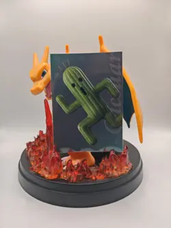 Cactuar - Final Fantasy VII TCG Anniversary Art Museum Card - Image 1