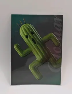 Cactuar - Final Fantasy VII TCG Anniversary Art Museum Card - Image 3