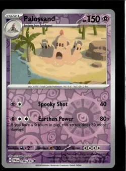 Pokemon Sandygast 095/193 Paldea Evolved Non Holo Common 4 Card Lot LP - Image 1