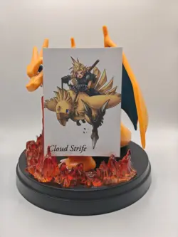 Cloud Strife - Final Fantasy VII TCG Anniversary Art Museum Card - Image 1