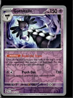 Pokemon Gothorita 091/193 Paldea Evolved Non Holo Uncommon 5 Card Lot LP - Image 1