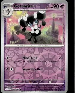 Pokemon Gothita 090/193 Paldea Evolved Non Holo Common 5 Card Lot LP - Image 1