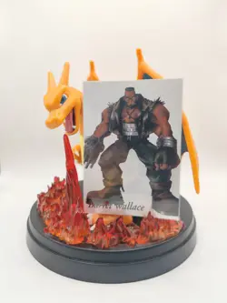 Barret Wallace - Final Fantasy VII TCG Anniversary Art Museum Card - Image 1