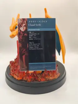Cloud Strife 3 - Final Fantasy VII TCG Anniversary Art Museum Card - Image 2