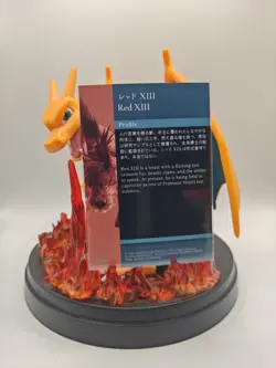 Red XIII - Final Fantasy VII TCG Anniversary Art Museum Card - Image 2