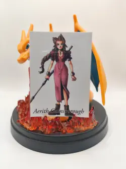 Aerith Gainsborough - Final Fantasy VII TCG Anniversary Art Museum Card - Image 1