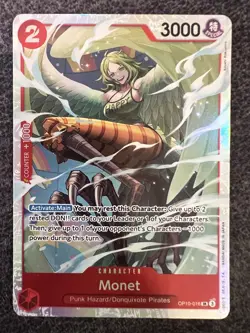 One Piece Card Game Monet OP10-016 SR Royal Blood NM - Image 1