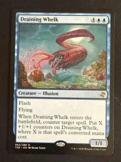 1x Draining Whelk (062) Time Spiral Remastered LP MTG Magic x1 MKE - Image 1