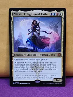 1x Narset, Enlightened Exile, NM, The Aftermath (MAT), Magic: the Gathering, MtG - Image 1