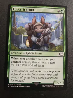 Loporrit Scout #192 FINAL FANTASY FIN MTG Combine Shipping 1-10 $4.88 - Image 1